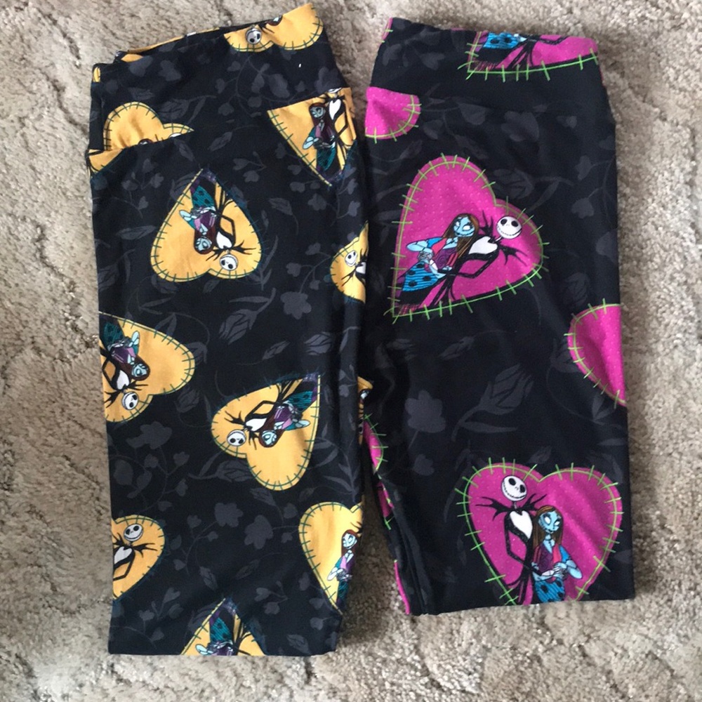 LuLaRoe TC Disney Jack And Sally Major Unicorn 🦄
